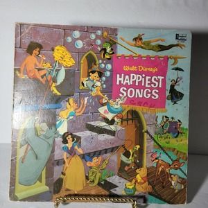 Walt Disney's Happiest Songs Vintage 1967 Album/LP